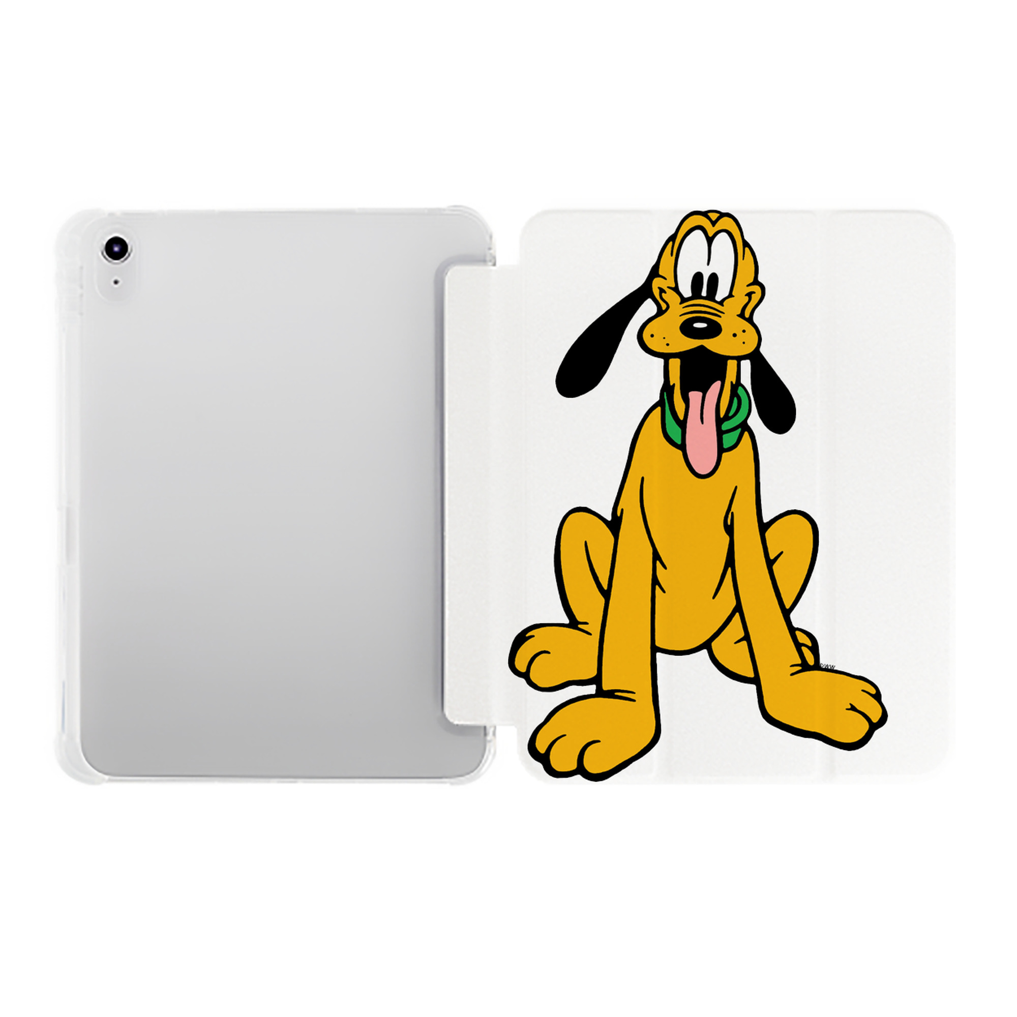 （画像用） ミッキーマウス Mickey Mouse IPad ケース ペン収納付き 三つ折りスタンド PUレザー×シリコン 対応機種9.5/10.5/10.9インチ
